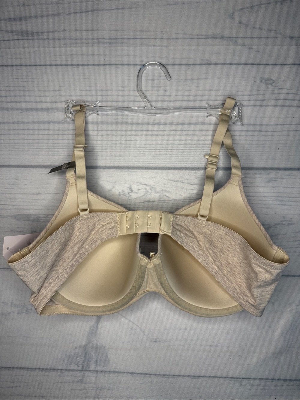 Ambrielle Beige Padded Underwire Convertible Bra 36C - Picture 2 of 5